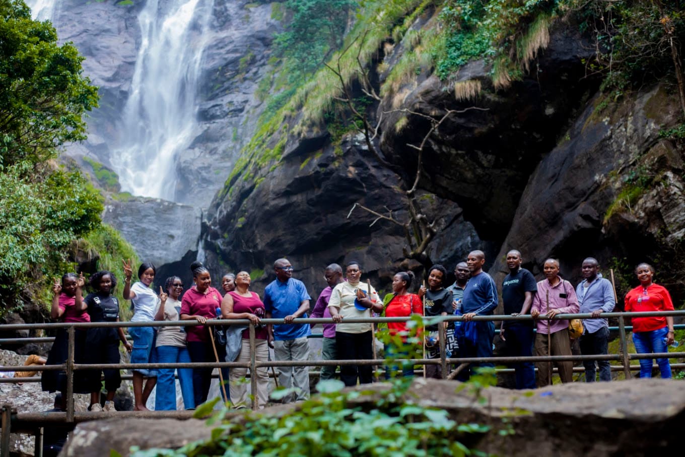 Udzungwa mountain landscape in Tanzania